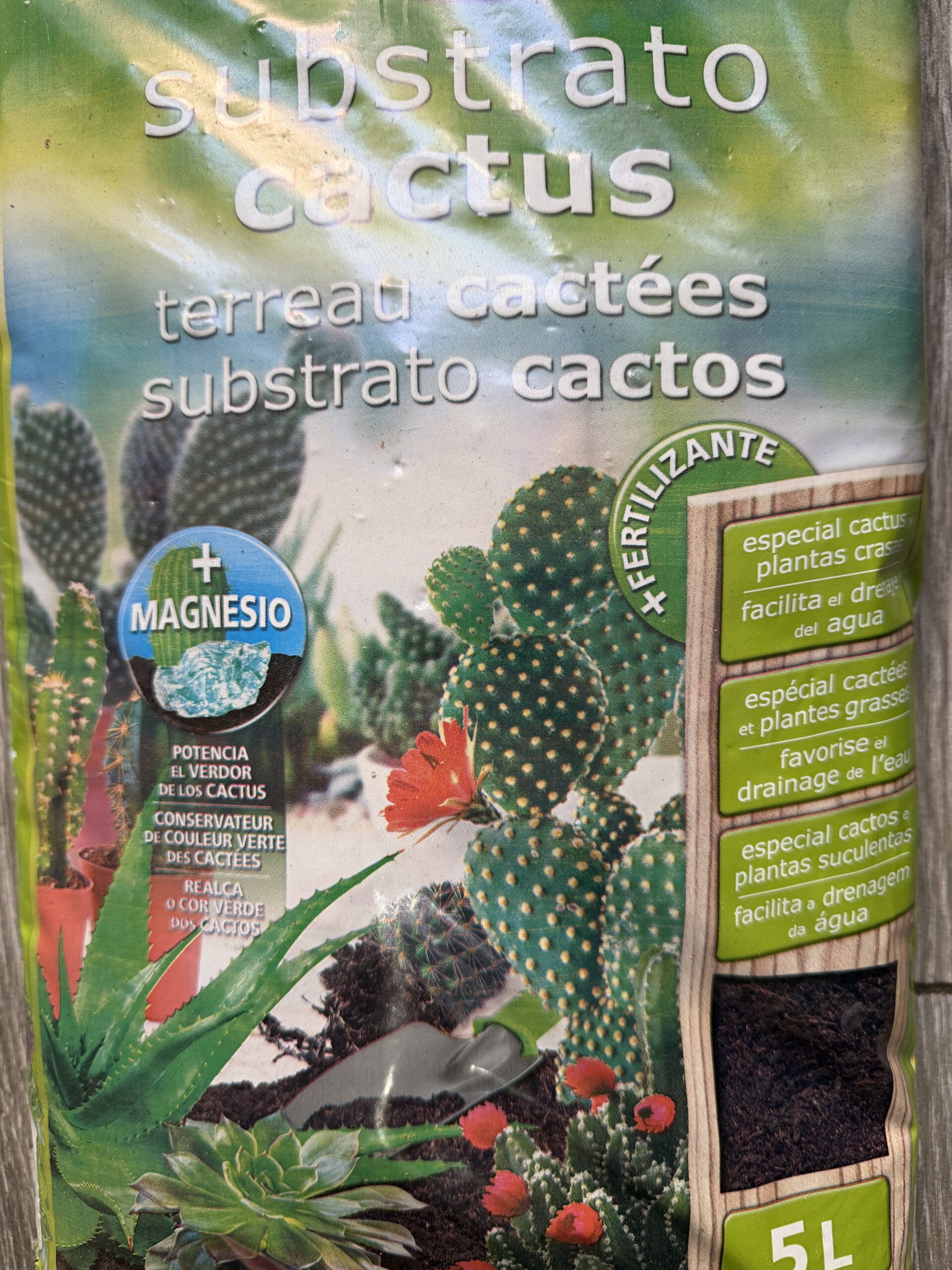 Substrato cactus 5L - Imagen 3