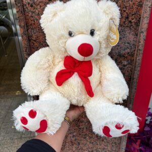 Peluche Huellas Rojas 35 cm