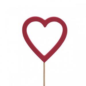 Pick corazón Rojo