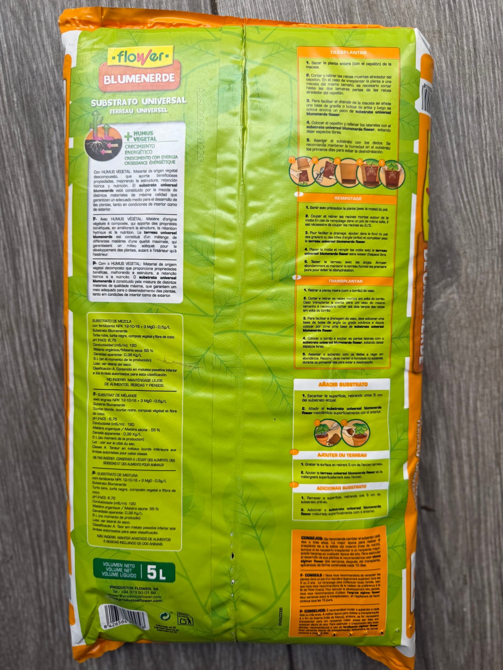 Substrato universal 5L - Imagen 3