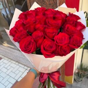 Ramo 25 Rosas Rojas 🌹