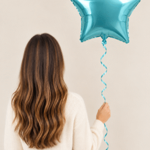 Globo Estrella Celeste Con Helio cod 275